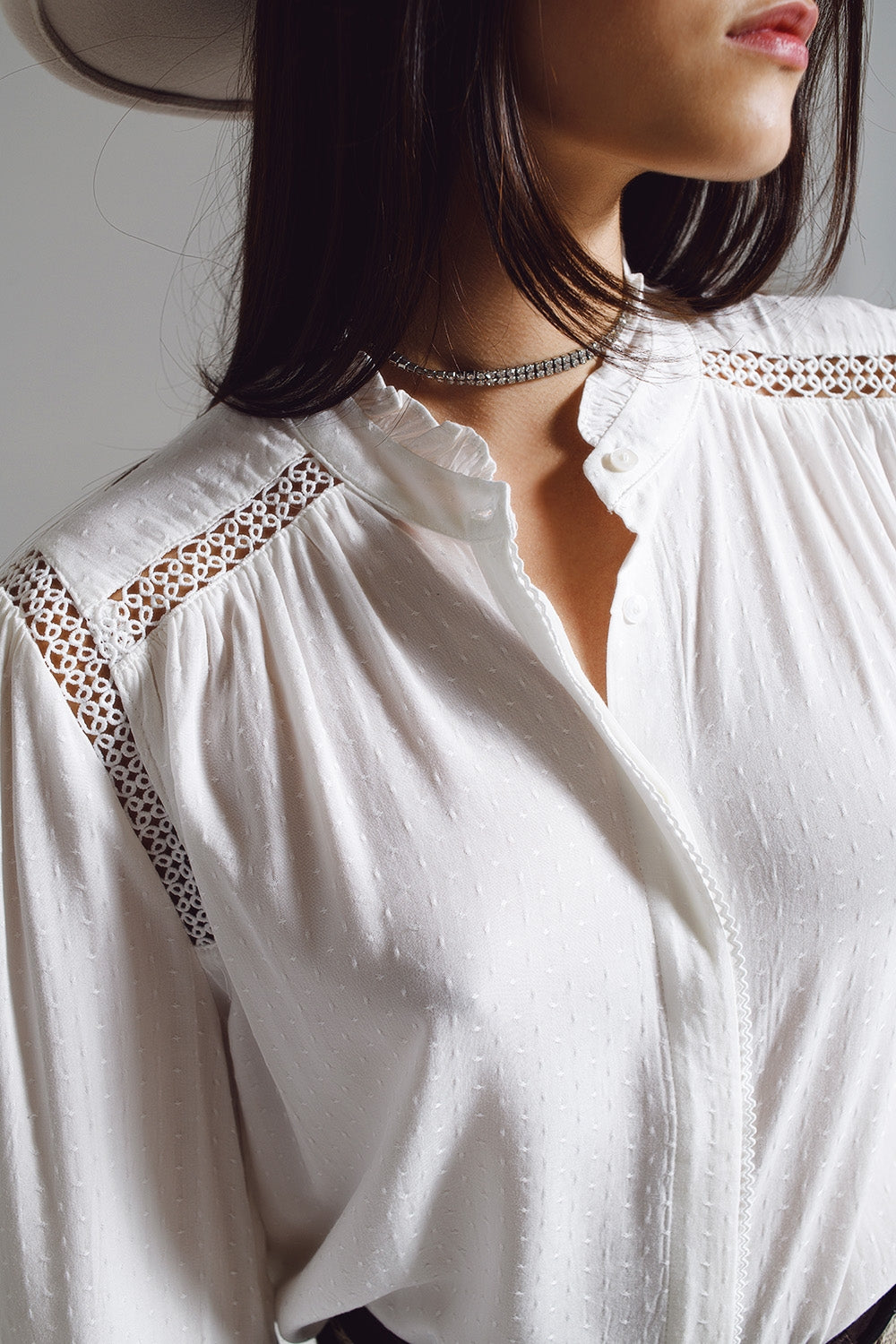 HAAKWERKDETAIL BLOUSE